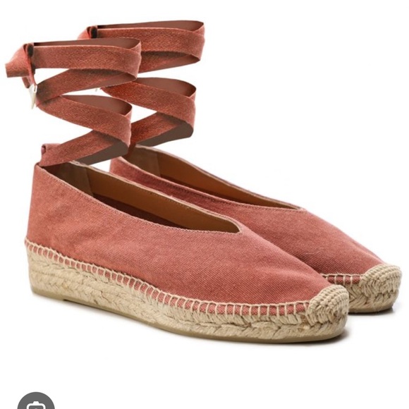 Castañer Pink Espadrille Flats - Picture 3 of 3